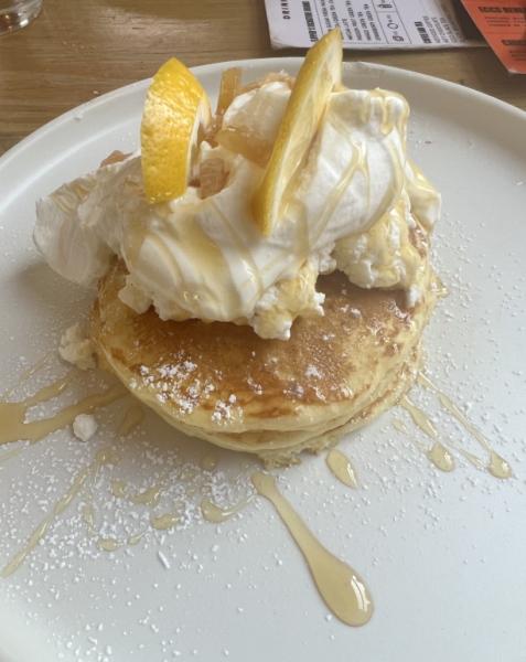 Flippers’ lemon ricotta pancakes located in Soho, NYC are a must try. 